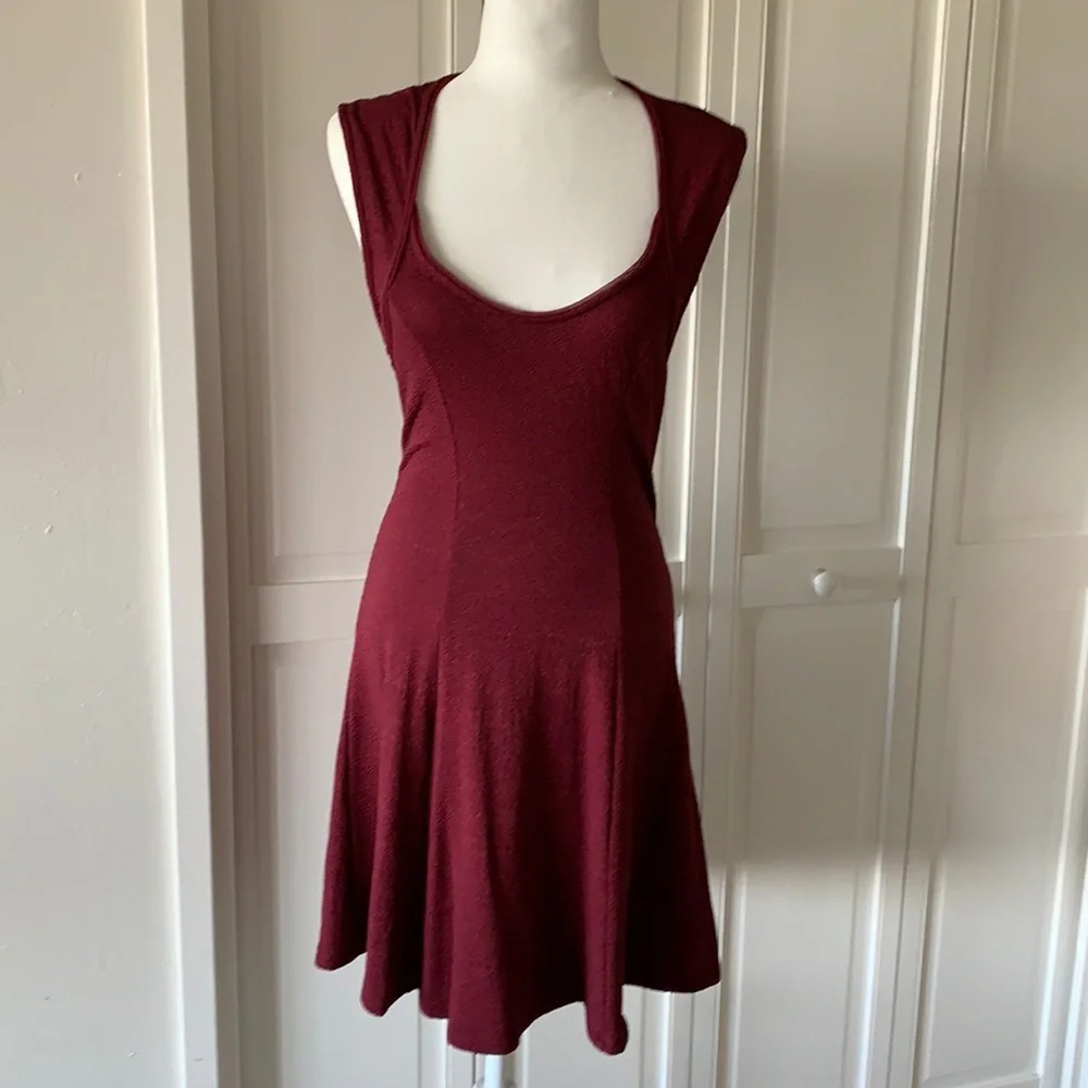 Silence + Noise textured skater dress - Picture 1 of 6